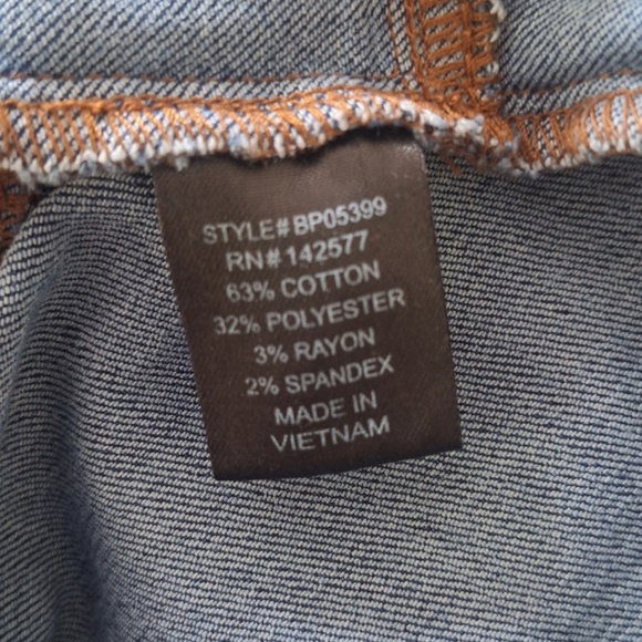 Blashe Strapless Denim Jumpsuit M Corset Style Retro Y2K Feminine Streetwear - Picture 9 of 9